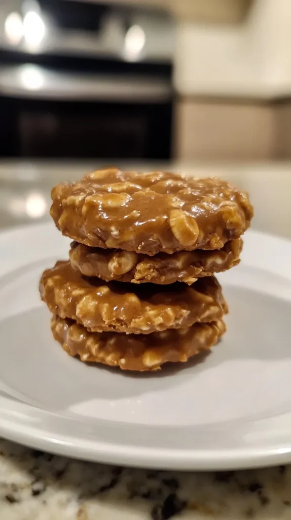 No-Bake Peanut Butter Cookies