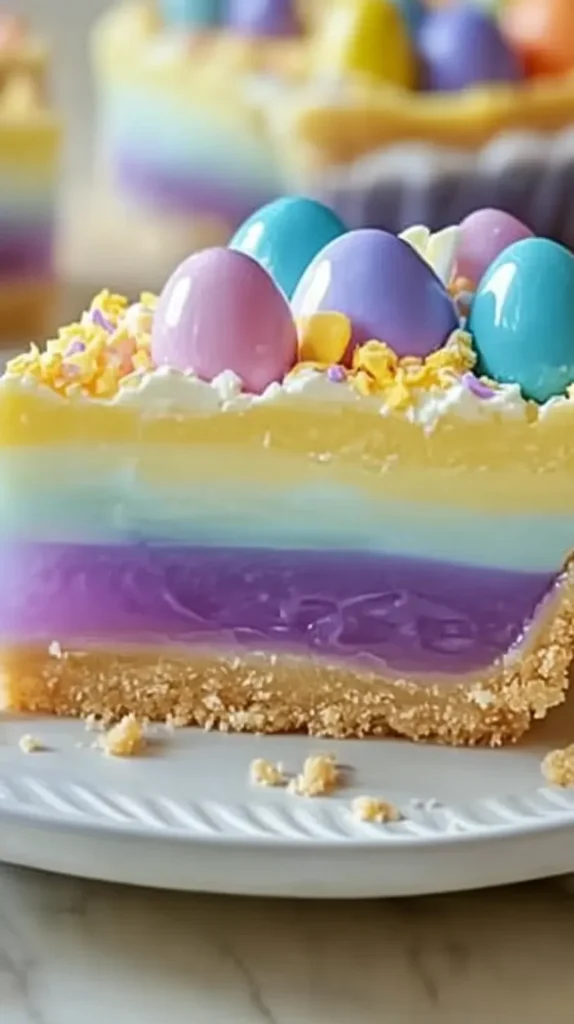 Easter Jell-O Pie