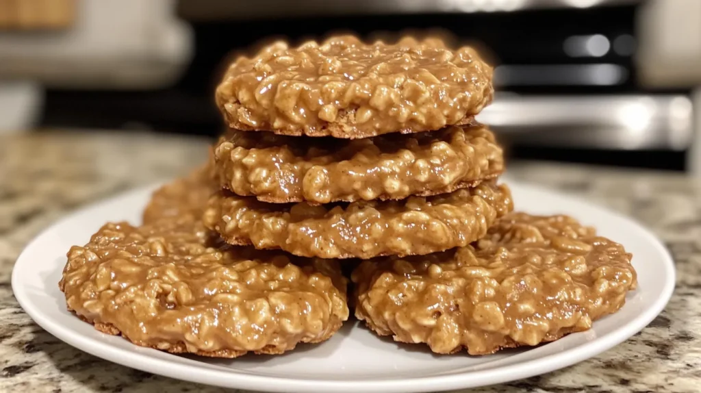 No-Bake Peanut Butter Cookies