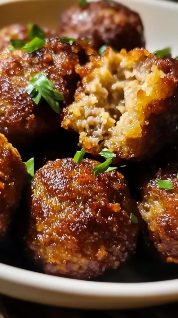 How to Make the Ultimate Savory Baked Meatballs (Easy & Freezer-Friendly!) 1 Savory Baked Meatballs