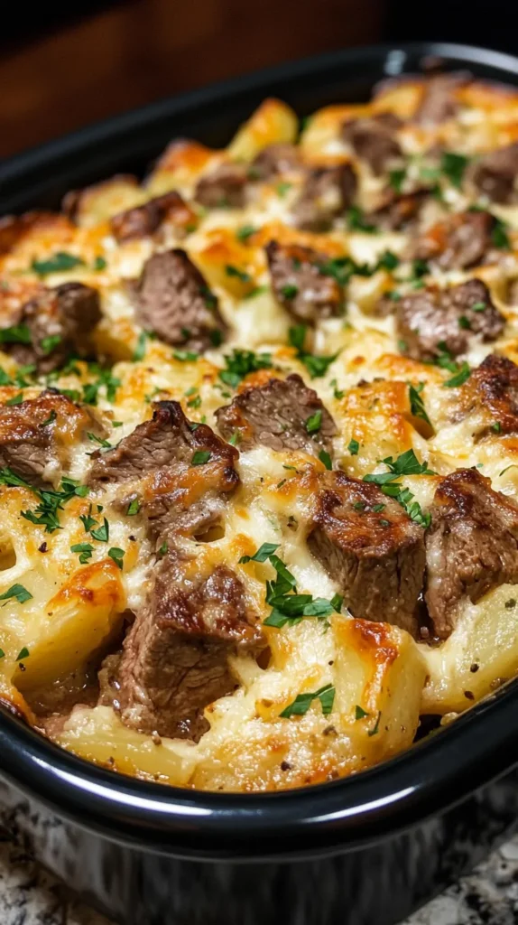 Steak and Potato Bake