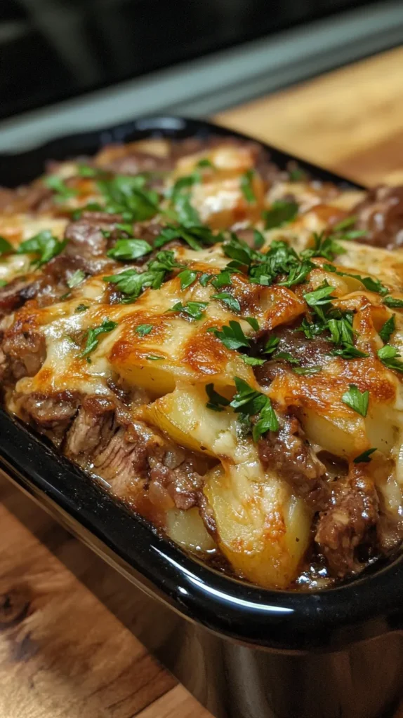 Steak and Potato Bake