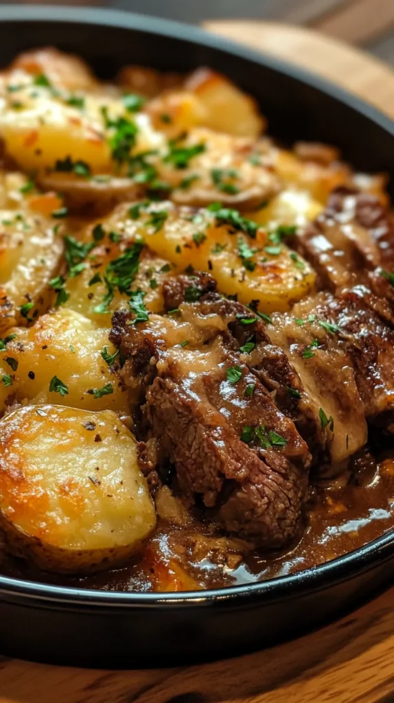 Steak and Potato Bake