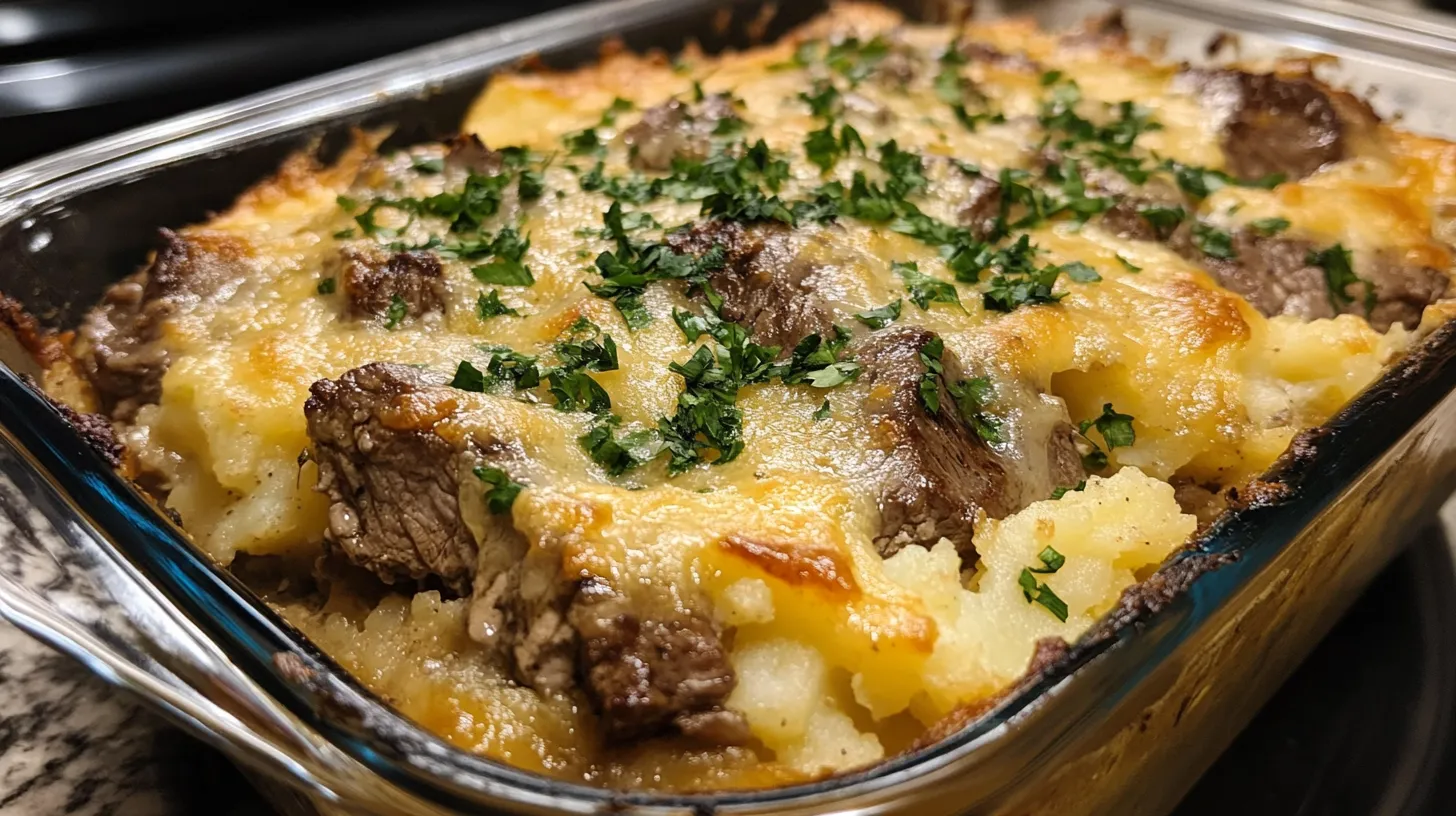 Steak and Potato Bake