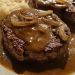 Hamburger Steaks with Onion Gravy