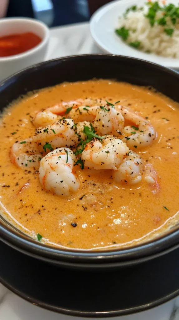 Creamy Crab and Shrimp Seafood Bisque