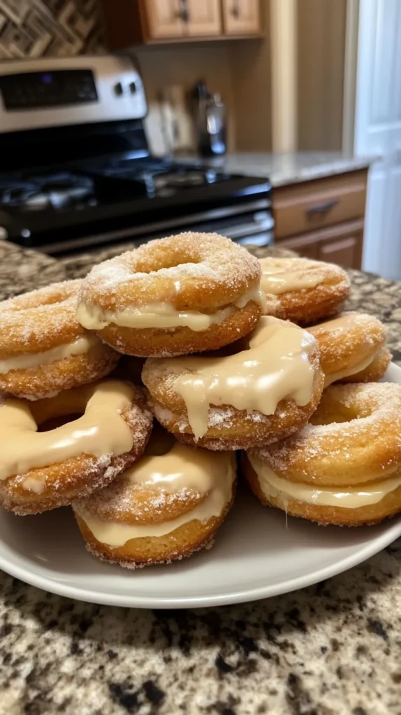 Churro Cheesecake Donut Cookies