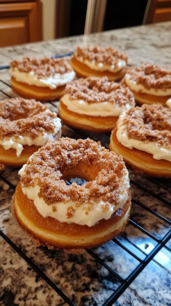 Churro Cheesecake Donut Cookies