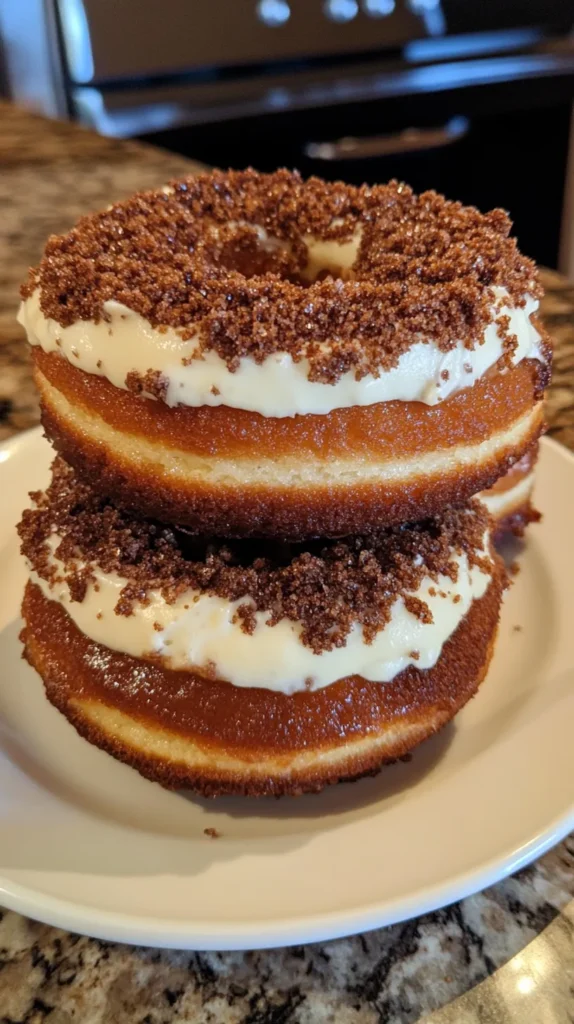 Churro Cheesecake Donut Cookies