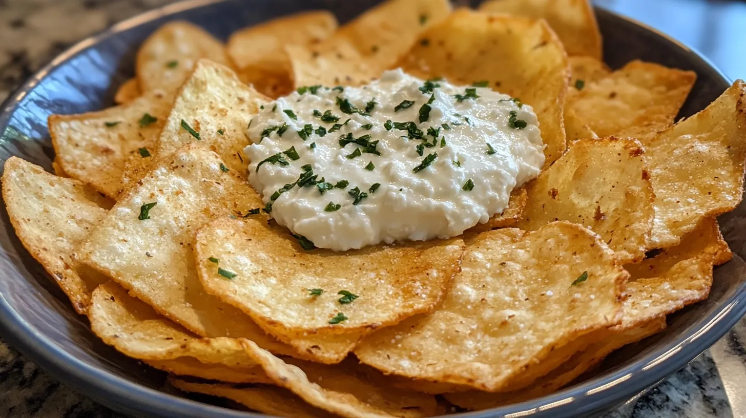 Cottage Cheese Chips