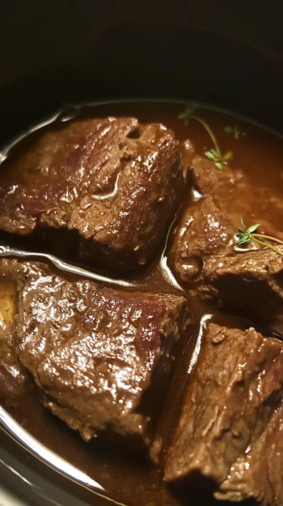 PEPPER STEAK IN A CROCK POT