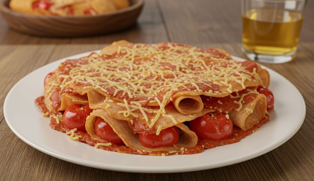 A delicious plate of Cotoletta al forno