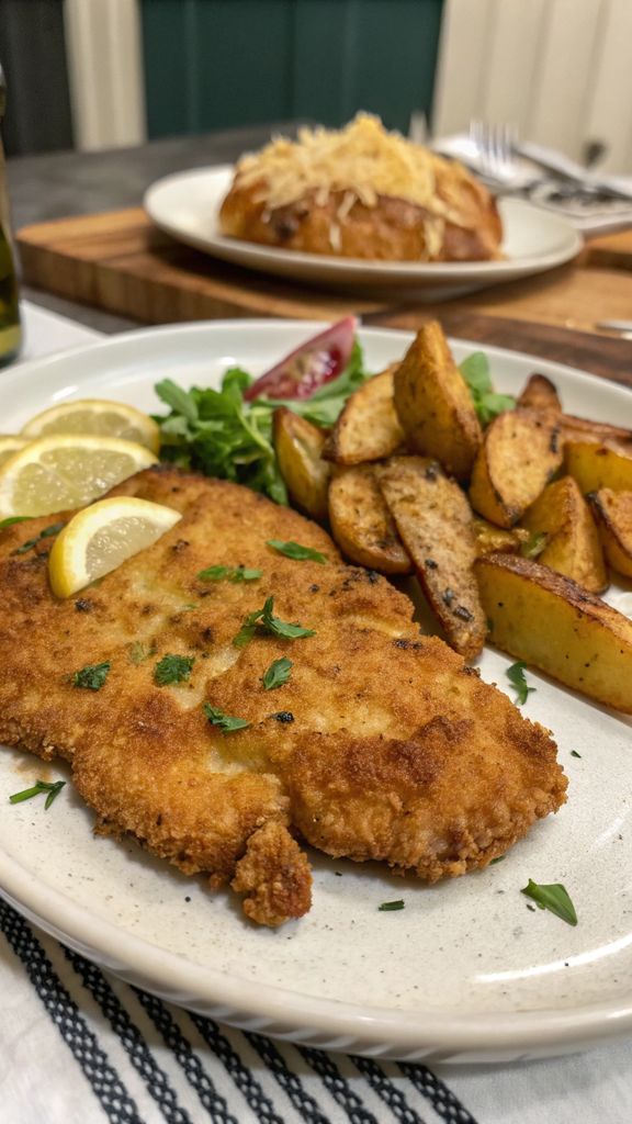 La Migliore Ricetta di Cotoletta al forno da Provare Subito! 10 Cotoletta al forno splendidamente impiattato